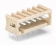 WAGO Konektor 734-172 s pájecími piny THT Pájecí kontakt 1,0 × 1,0 mm Úhlové provedení, šedá